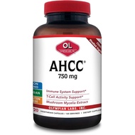 Olympian Labs Premium AHCC Supplement 750mg of AHCC per Capsule – Supports Immune Health, Liver Func