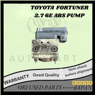 JR-USED ABS PUMP (6E) TOYOTA FORTUNER 2.7 JAPAN PARTS