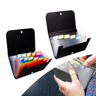 13 Slots Financial Discipline Wallet Small Disciplined Cash Wallet Small Expanding File Wallet Organ