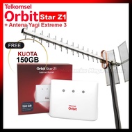NEW!!! Paket Antena Yagi Extreme 3 + Home Router Telkomsel Orbit Star