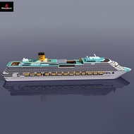 Cruise Ship Paper Model Cruise Ship 3D Paper Model DIY Puzzle Manual Papercrafts Toy