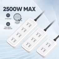 2500W Extension Outlet Socket Socket Plug Extension Outlet Socket Plug Supply Power Board Socket