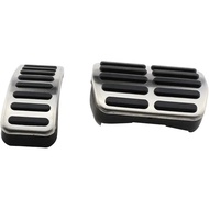 Car Pedal 1 Set Stainless Steel Car Fit for Gas Brake Pedals Fit for Polo 6N 1996-1999 6N2 2000-2002