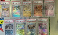 pokemon card psa10 set 大師球伊貝 9連號 伊貝 水伊貝 火伊貝 雷伊貝 太陽伊貝 月伊貝 草伊貝 冰伊貝 仙子伊貝