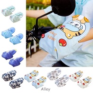 ALLEY Electric Vehicle Sunscreen Gloves, Sunshade Windproof Motorcycle Handlebar Gloves, Sun Protect