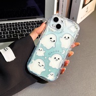 Cute Cartoon Little Monster Shock-Resistant Phone Case Apple iPhone 17e 16e 15 14 Max Plus 13 12 11 