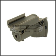 Outdoor Tactical GLOCK Under-Mount Laser Flashlight EL Black LED Sand Color AA Special Promotion Dis