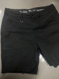 Publish brand 黑色短褲 usa black vintage authentic UNIQLO garments size 32