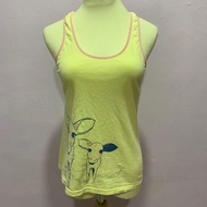 Woman Yellow Design Top