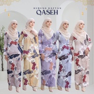 ATHIFA AZZAHRAH QASEH BAJU KURUNG KAFTAN SET BAJU RAYA 2024 GOLD CHAMPAGNE KHAKI