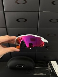 💥現貨💥 專業級戶外運動必備 歐克利Oakley Radar EV Path Prizm Road 白框粉鍍膜騎行跑步太陽眼鏡 | Oakley Radar EV Path Prizm Road Wh