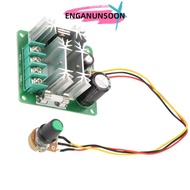 ENGANUNSOON DC Motor Speed Controller, 0.01-1000W 6V-90V DC Motor Controller, Efficient Performance 