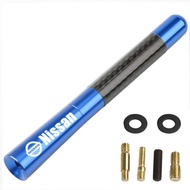12CM Carbon Fiber Car Radio Antenna Accessories For Nissan serena c27 sentra n16 grand livina almera