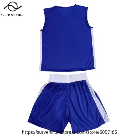 Muay Thai Shorts Shirt Child Adult Boxing Shorts Men Women Wrestling Sanda Wushu Uniform Martial Art