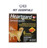 Heartgard plus for dogs 51-100 LBS made in USA