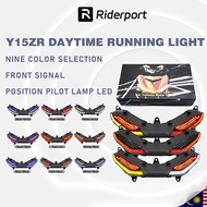 YAMAHA Y15 Y15ZR V1 V2 LED MATA GABAN WITH RUNNING SIGNAL POSITION LAMP LED PILOT LAMP LED LAMPU DAD