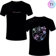 Versatile Pattern Print EDM Tomorrowland Festival T-shirt/T-shirt