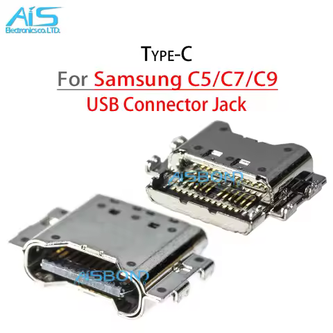 10Pcs/Lot USB Charging Port Jack socket charger Connector dock For Samsung Galaxy C5 Pro C5010 C9 C9