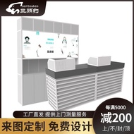 ST/ nomeCashier Nomi New Cashier Mall Clothing Store Simple Fashion Single-Sided Cashier Background Cabinet 8AWT