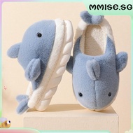 [mmise.sg] Funny Shark Cotton Slippers Comfortable Home Slipper Cute Shark Home Plush Shoes