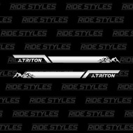 4X4 Sticker (Triton Side Body Sticker) Mitsubishi Triton