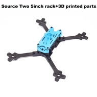 Rctosky Source Two Open Source FPV Drone Frame Kit Carbon Fiber 5/6inch For O3 FPV Racing Drone Quad