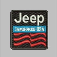 HP-R39 PATCH LOGO JEEP JAMBOREE USA EMBROIDERY ACCESSORIES BET/ EMBLEM