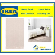 SORTSO SORTSÖ Rug, flatwoven, unbleached 55x85 cm Small Rug Flooring Mat Carpet Bedroom Cotton Rug