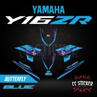YAMAHA Y16ZR V1 V2 | MOTOR STICKER STRIPE 2024 (48)  BUTTERFLY EDITION CUSTOM DESIGN BODY STICKER