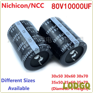 [Lodgq 2 cái/lốc Nhật Bản Nichicon/NCC 10000uf 80V 80v10000uf 30x50 30x60 30x70 35x50 35x60 35x70 sn