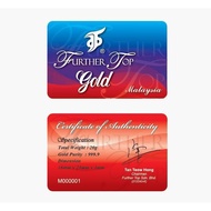 FURTHER TOP Gold Bar 20gram '' Classic '' 999.99
