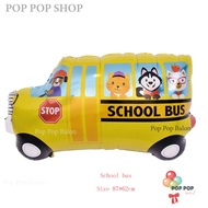 School Bus Foil Balloons School Bus Car Balloon/s Animal Bus Balloon/s