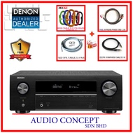 Denon AVR-X550BT 5.2 Channel AV Receiver (4K/ 130W) + Free Gift