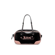 Halloween Ailuxi Luxury Imitation Bowling Bag New Original Design Boston Style Bag High Quality Prem