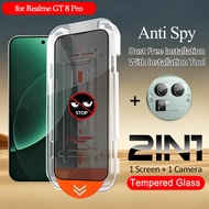 Realme GT 8 Pro GT8 GT7 GT 7T 8K HD Anti Spy Tempered Glass For Realme Neo 7 SE 7X C73 C71 5G 4G Pri