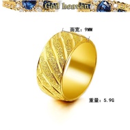 916 gold meteor shower circle wide version ring ring gold ring jewelry salehot