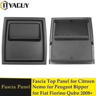 เคสฝาครอบแผ่นแดชบอร์ดวิทยุติดรถยนต์แผงฝาปิดสำหรับซีตรองนีโม Peugeot Bipper สำหรับ Fiat Fiorino Qubo