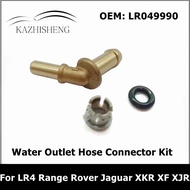 LR049990 Thermostat Water Outlet Hose Connector Kit C2Z28258 for LR4 Range Rover aguar XKR XF XJR