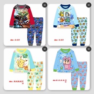 [3-13 years old] Cuddle Me Children Kids Boy Pyjamas Long Sleeves PJ Set