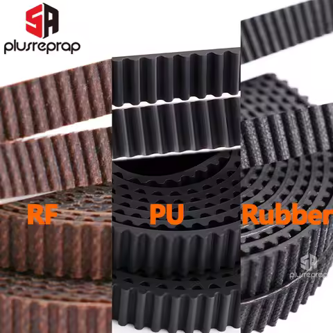 GT2 6mm Open Timing Belt for BambuLab X1/P1/A1 for Creality Ender 3/K1C Rubber 3D Printer Belts - Hi