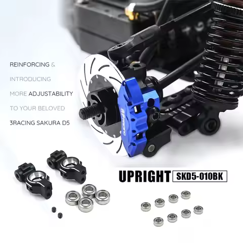 1/10 Metal Steering Suspension Upgrade Kit for 3Racing Sakura D5