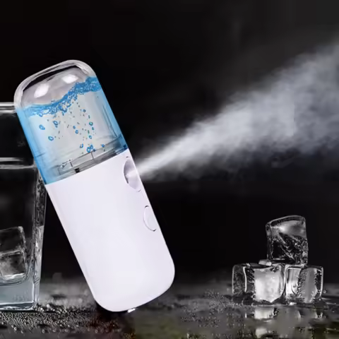 ​Easy To Carry Spray Nano Spray Water Meter Steam Face Cold Spray Portable Beauty Instrument Humidif