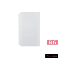 Zhuyou B6/32k 6-Hole Universal Manual/3 Grid Card Bag/Business Book/Polaroid/Card Storage/Ticket Hol