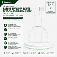 Baseus Superior Series Fast Charging Data Cable for i.P/i.P.d (2.4A, 480Mbps, Fast charge, ABS/TPE C