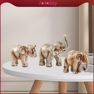 [Lohobby] Resin Elephant Ornaments Figurines Creative Nordic Style Tabletop Decoration Elephant Stat