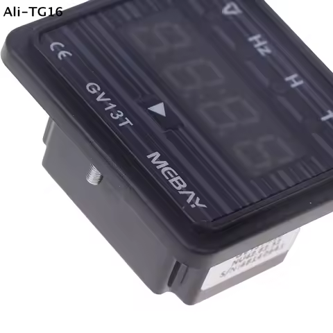 【TG16】()1Pc 2025 New GV13T Diesel Generator Digital Display Instrument Voltmeter Frequency Hour Test