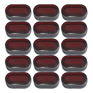 15Pcs Electric Scooter Tail Lights Led Rear Fender Lampshade Brake Rear Lamp Shade for Xiaomi M365 Scooter Skateboard