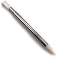 2pcs Metal Retractable Stylus Touch Pen For Nintendo 3DS Games Accessories (Color : White)