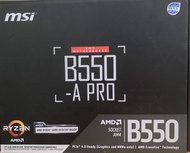 MAINBOARD (เมนบอร์ด) AM4 MSI B550-A PRO มือสอง ประกันไทย