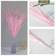 IJUNE 5pcs/Pack Artificial Grass, Feather Texture 20 Heads Peacock Grass, Bohemian 80cm Multicolor R